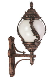 Opviq BAP-68182-BKR Lámpara de Pared Exterior Marrón